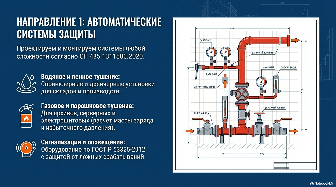 Комплексная пожарная безопасность